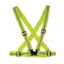 Bretella alta visibilitA' regolabile CROSS BELT giallo fluo Tg. Unica