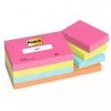 Cf. 12pz blocco 100fg. Post-it® Notes 38x51mm 653-POP Popmistic