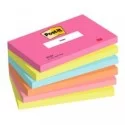 Cf. 6pz blocco 100fg. Post-it® Notes 76x127mm 655-POP Popmistic