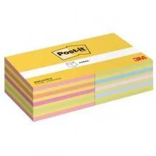 Cf 2pz cubo 450fg. Post-it® Notes 76x76mm 2028-0CPPX2 colori ass. neon/pastello