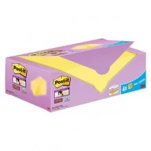 Cf20+4pz blocco 90fg.Post-it® Super Sticky 76x127mm655-SSCY-VP24 giallo Canary