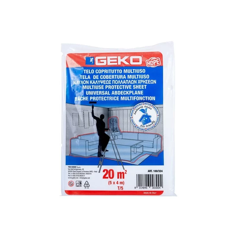 Telo HD copritutto multiuso 20mq 95/105gr Geko