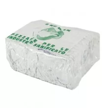 Pezzame stracci per pulizia bianchi sanificati 2kg
