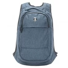 Zaino porta notebook 15" Optical blu denim Swiss