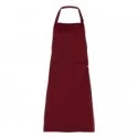 Grembiule Zante taglia unica bordeaux Giblor's FUORI CATALOGO