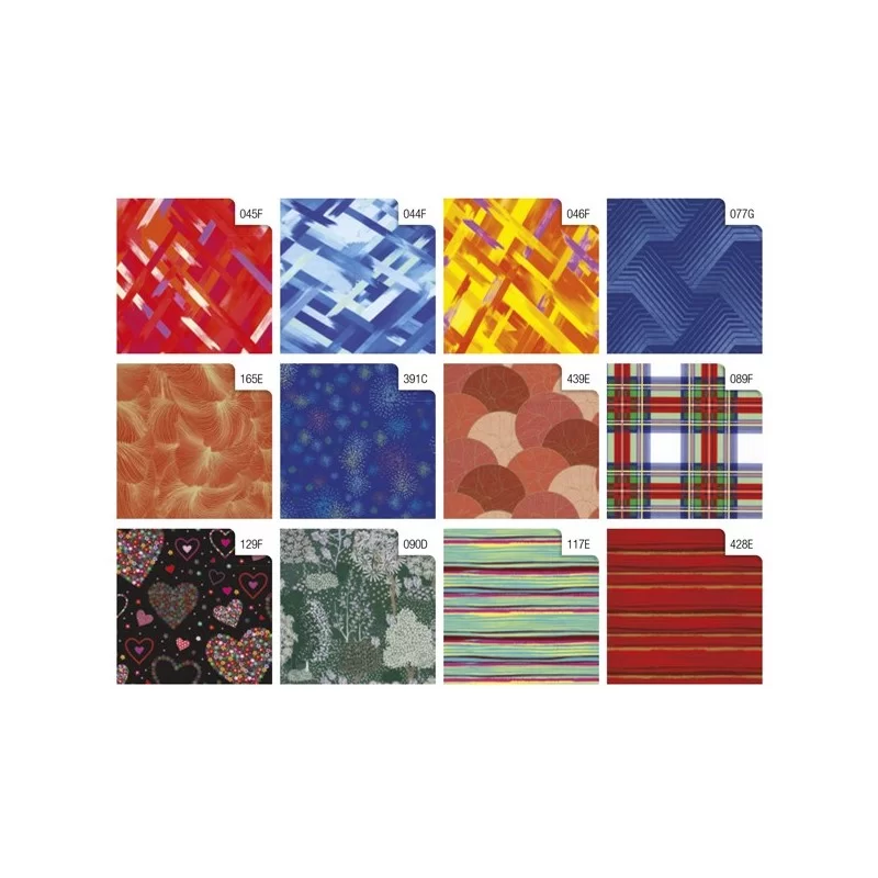 Rotolo carta regalo Raso Colors 70X200cm Rex Sadoch (Conf.50)