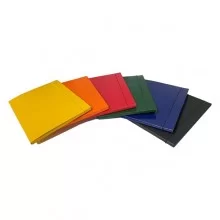Cartella c/elastico tondo giallo dorso 1cm Starline (Conf.5)