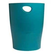 Cestino gettacarte Ecobin Skandi blu pacifico Exacompta FUORI CATALOGO