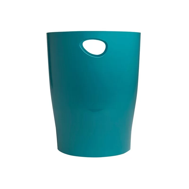 Cestino gettacarte Ecobin Skandi blu pacifico Exacompta FUORI CATALOGO