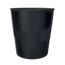 Cestino gettacarte 15L nero Leitz Recycle