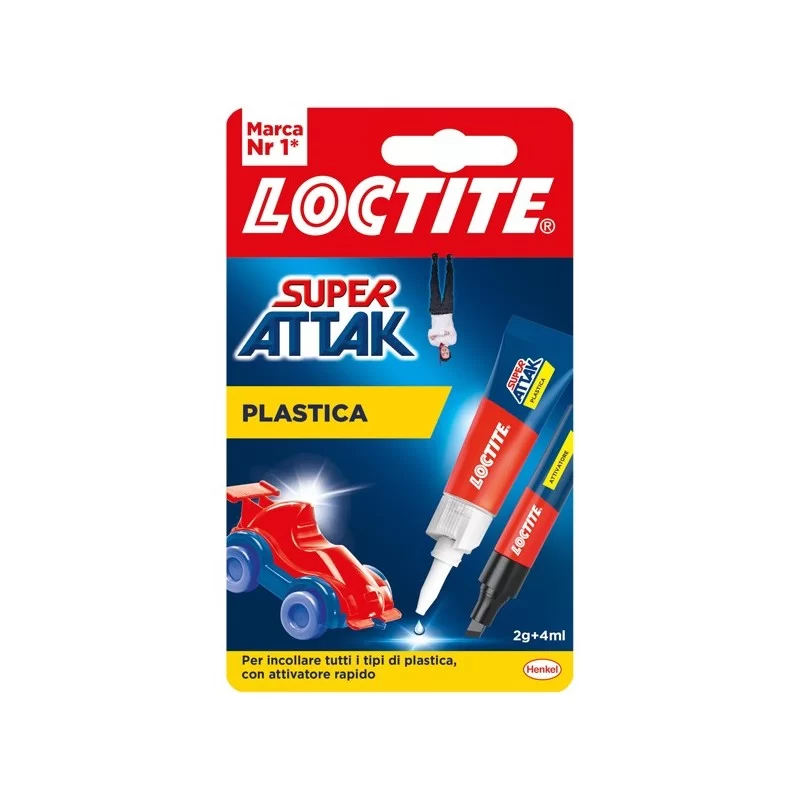 LOCTITE SUPER ATTAK PLASTICA 2g+4ml