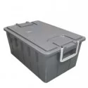 Cassa multiuso con coperchio e manici 40lt
