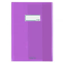 Coprimaxi eco-polietilene trasparente 180my f.to A4 lilla ColibrI' by Favorit (Conf.24)