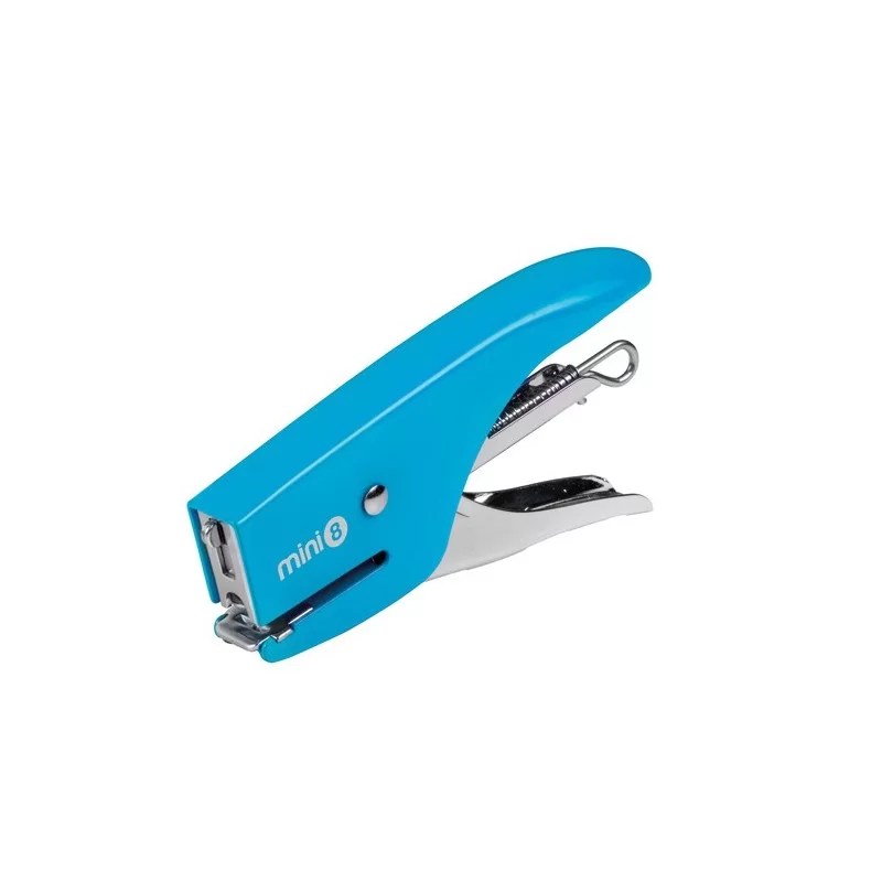 MiniCucitrice a pinza FLUO MINI 8 azzurro Iternet