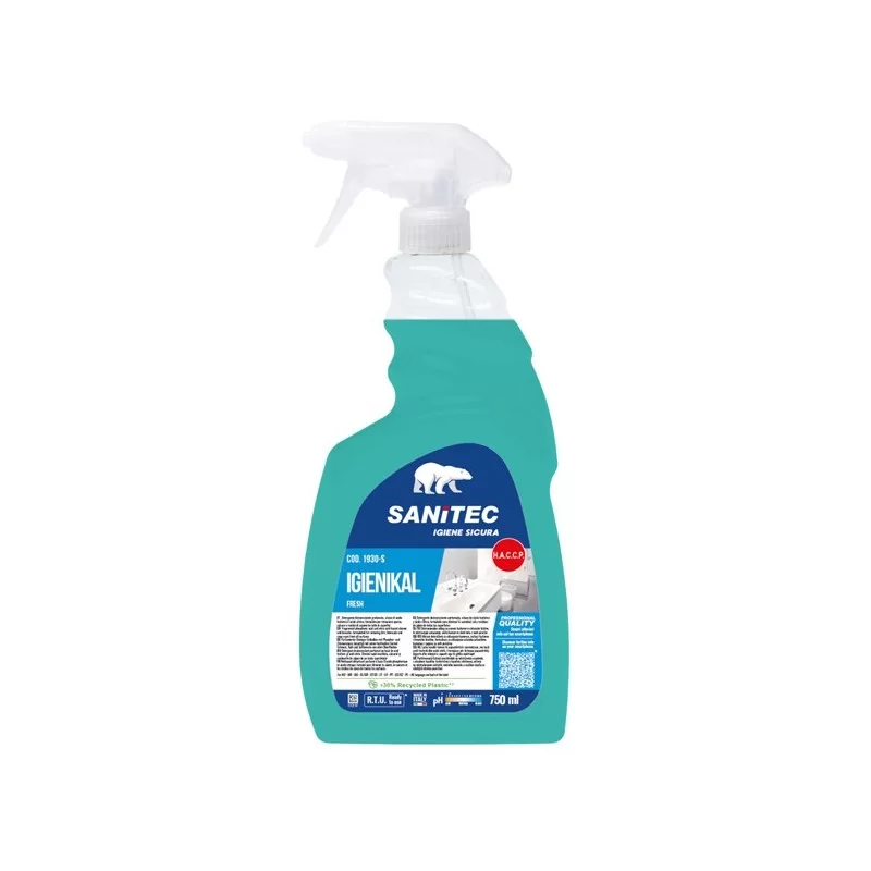 Detergente disincrostante Igienikal Fresh 750ml Sanitec