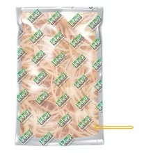 Elastico in gomma giallo Ø100 in sacchetto da 1KG Lebez