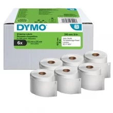 Value Pack 6 rotoli etichette LW DHL102mmx210mm SOLO PER LW5XL Dymo