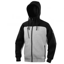 Felpa con cappuccio Borgo taglia XXL grigio/nero Deltaplus FUORI CATALOGO