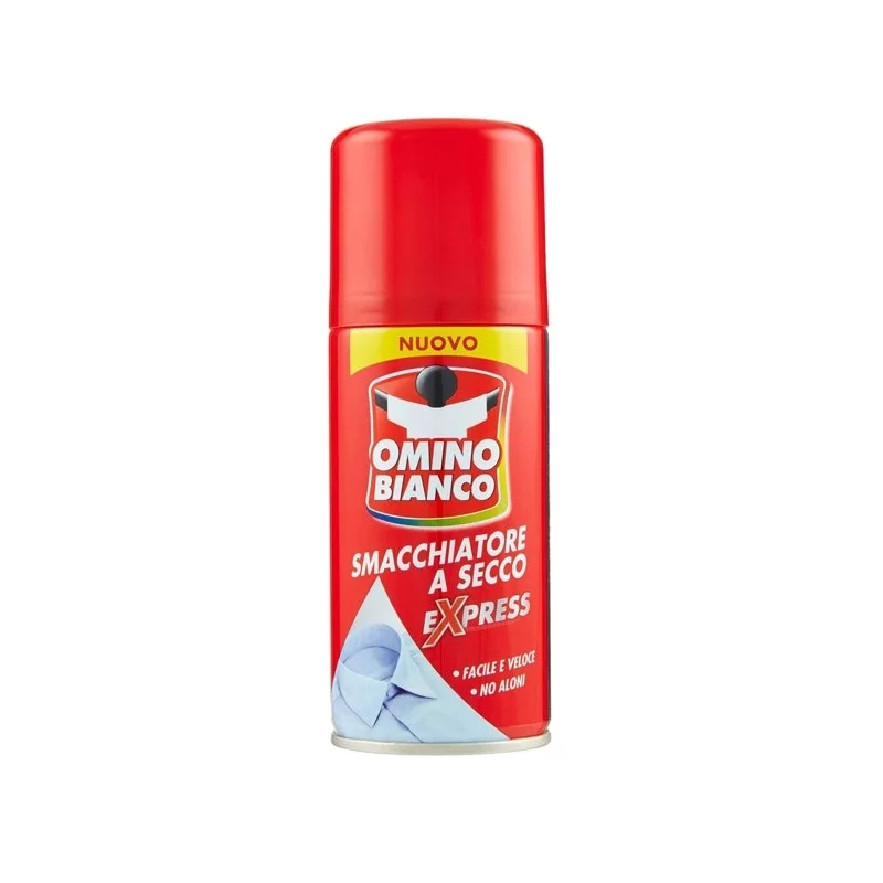 Smacchiatore spray a secco 125ml Omino Bianco