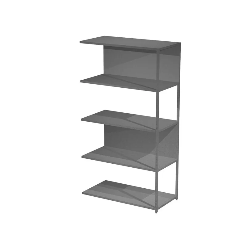 MODULO AGGIUNTIVO libreria Modular 90x44H161cm con struttura ANTRAC.- ANTRACITE