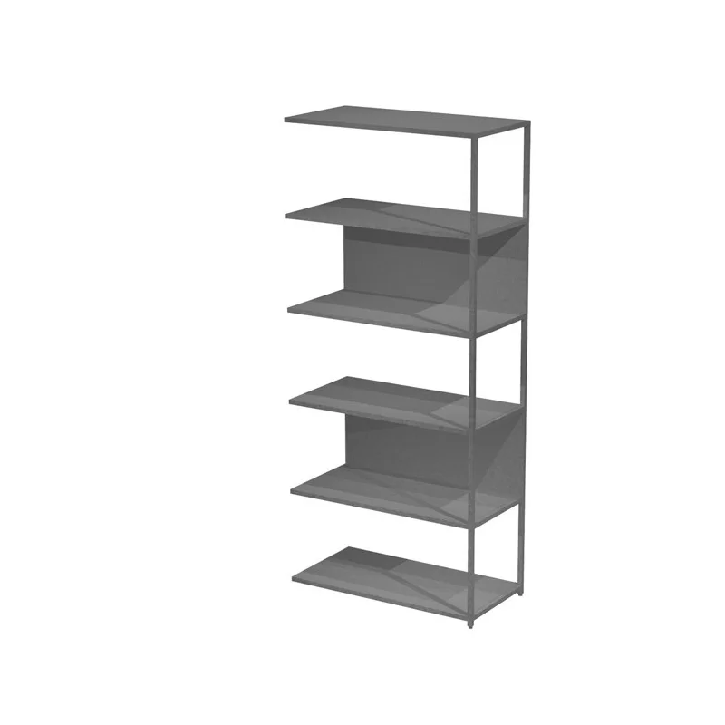 MODULO AGGIUNTIVO libreria Modular 90x44H200cm con struttura ANTRAC.- ANTRACITE