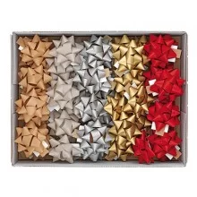 50 stelle nastro carta ecocolor 15mmxØ6,5cm colori assortiti natale Brizzolari FUORI CATALOGO