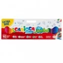 Valigetta 40 pennarelli Jumbo lavabili colori assortiti CARIOCA