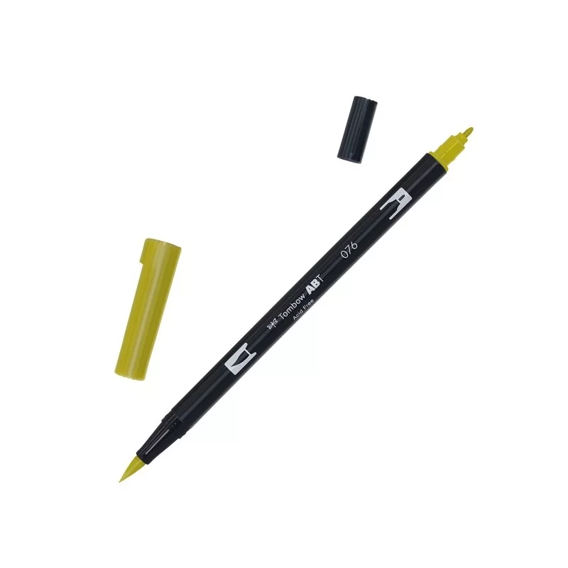 Pennarello Tombow ABT Dual Brush N076 Green Ochre (Conf.6)