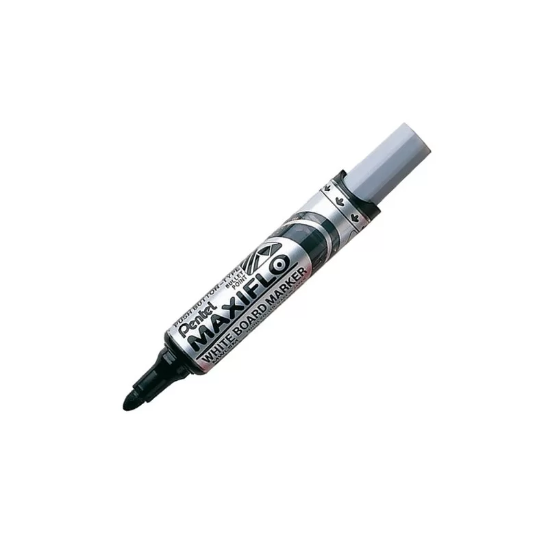 Marcatore per lavagne punta conica 6mm nero MaxiFlo Pentel (Conf.12)