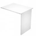 Allungo reversibile dx/sx 80x60cm bianco per scrivanie Easy fianchi pannello