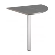 ANGOLARE 90° FRASSINO TOSC.+ GAMBA SUPPORTO GRIGIO ALL. x SCRIVANIE EASY