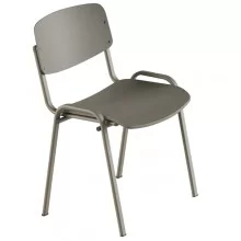 Seduta attesa Milk Grigio Caldo s/braccioli (Conf.2)