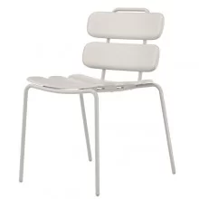 Seduta collettivitA' Lemon s/braccioli Avorio Unisit