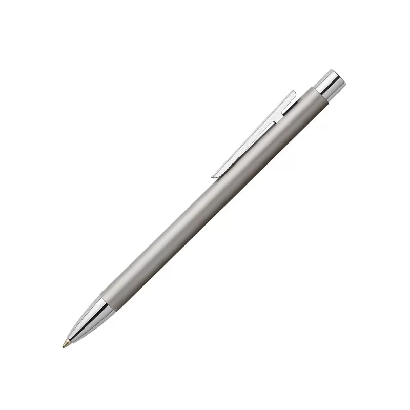 Penna a sfera Neo slim punta M fusto acciaio Faber-Castell