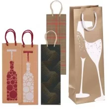 Shopper portabottiglie fantasia 37x12x9cm Sadoch (Conf.10)