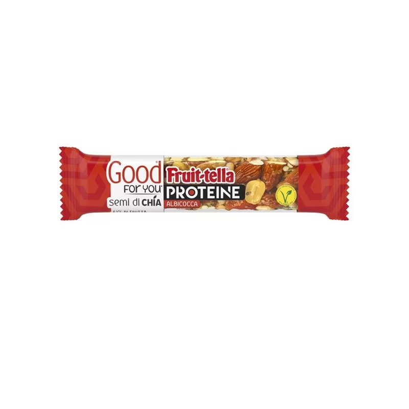 Barretta proteica albicocca 36gr Good For You Fruitella (Conf.16)