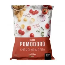 Chips di mais e riso al pomodoro 70gr Snack Italy (Conf.10)