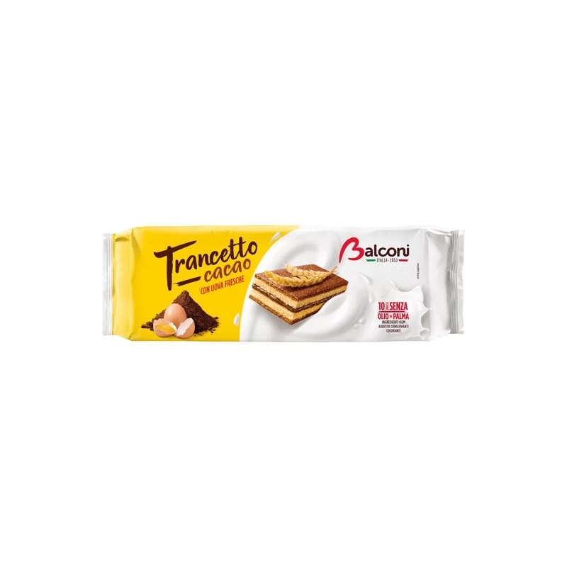 Confezione 10 trancetto cacao Balconi