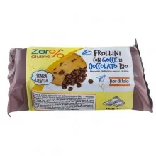 Frollini con gocce di cioccolato monodose 70gr Zerglutine (Conf.12)