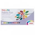Set 12 colori base per tessuto Fabric Fun Pentel