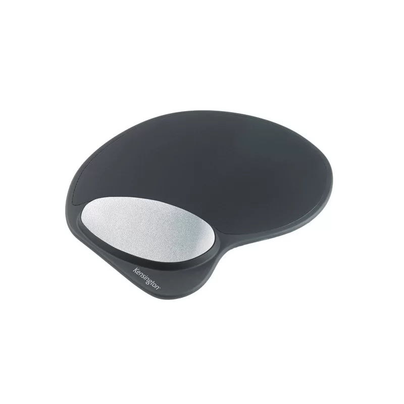Memory Gel Tappetino per mouse e poggiapolsi integrato Nero-Kensington