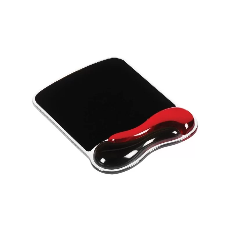 Duo Gel Tappetino per mouse rosso/fumo-Kensington