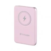 Power Bank Wireless Magnetico 10000 mAh Rosa_ Verbatim FUORI CATALOGO