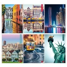 Maxiquaderno A4 40fg+2 80gr 4mm c/margine CittA' BM (Conf.10)