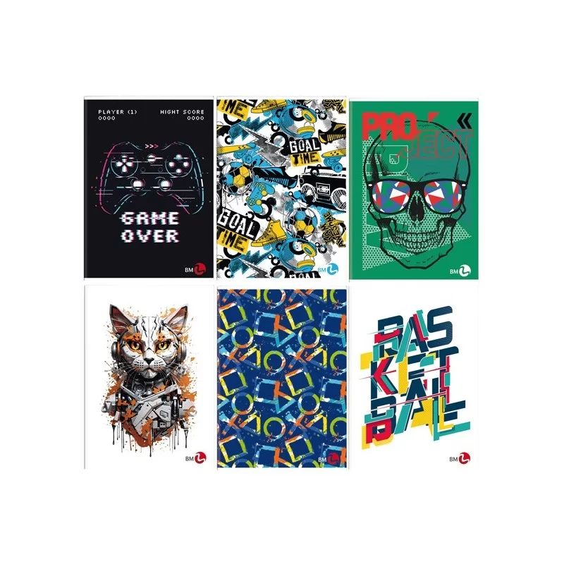 Maxiquaderno A4 40fg+2 80gr 5mm c/margine Bambino BM (Conf.10) FUORI CATALOGO