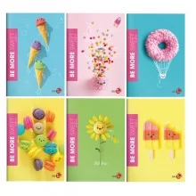 Maxiquaderno A4 36fg+2 100gr 5mm c/margine SWEET Be More BM (Conf.10)