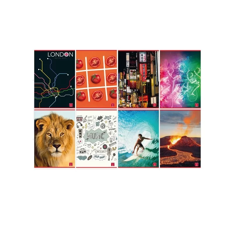 Maxiquaderno A4 80gr 40+2fg 4mm Ragazzo Pigna (Conf.10)