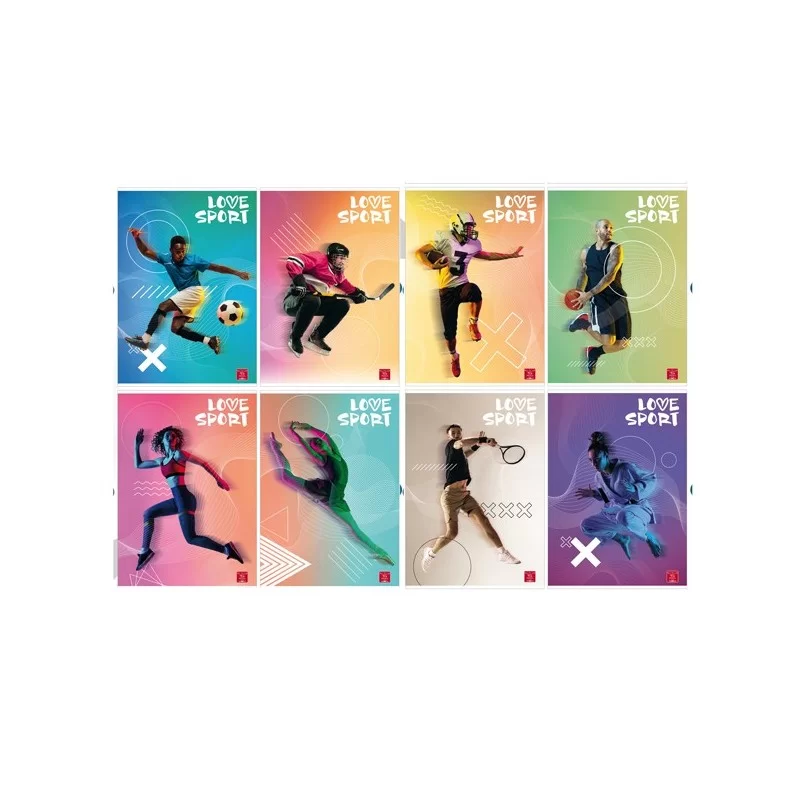 Maxiquaderno A4 80gr 40+2fg 5mm Sport Pigna (Conf.10) FUORI CATALOGO