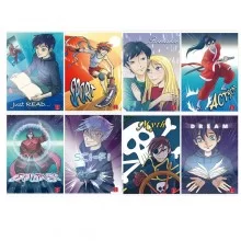 Maxiquaderno A4 80gr 40+2fg rigo di 3a Manga Pigna (Conf.10) FUORI CATALOGO