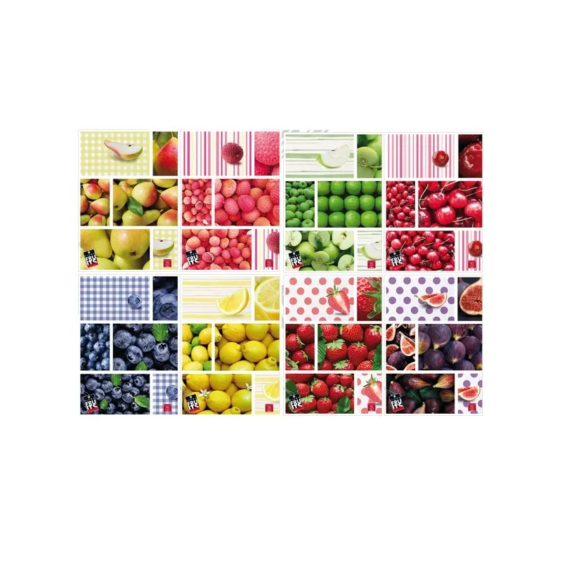 Maxiquaderno A4 80gr 40+2fg 1rigo Fruit Pigna (Conf.10) FUORI CATALOGO